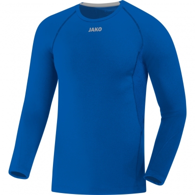 JAKO Long Sleeve Compression 2.0 (Polyester-Stretch-Tech) royal blue Underwear Men